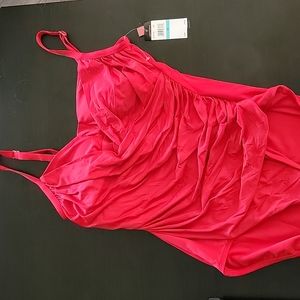 Jantzen NWT Red One Piece Bathing Suit